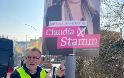 Hans Ritt mit Leidenschaft im Würzburger Wahlkampf