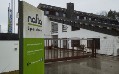 Gasspeicher Breitbrunn am Chiemsee fast leer