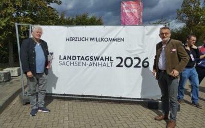 Wahlpropaganda auf Kirchturm in Tangermünde geht nach hinten los
